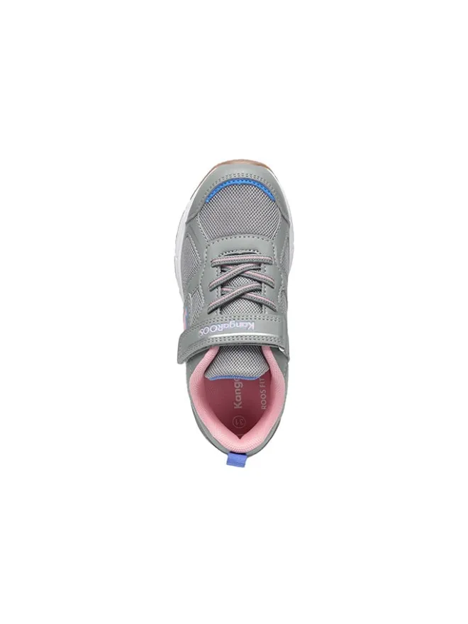 Kangaroos Sneakers·Sneakers Low^Sneakers "K-Ni Roug EV" in Grau/ Rosa/ Hellblau