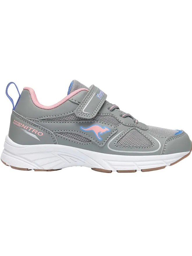 Kangaroos Sneakers·Sneakers Low^Sneakers "K-Ni Roug EV" in Grau/ Rosa/ Hellblau