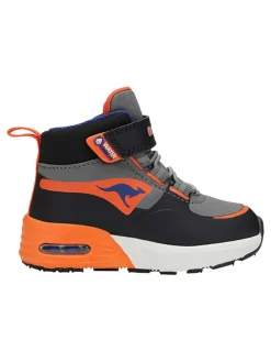 Sneakers "K-XI Creed" in Grau/ Orange/ Schwarz>Kangaroos Outlet