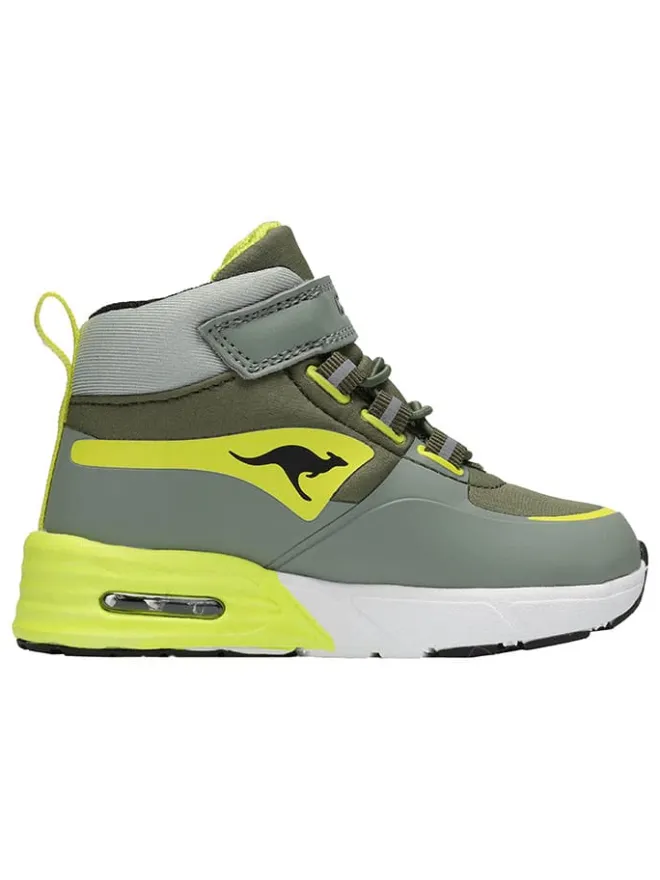 Kangaroos Sneakers·Sneakers High^Sneakers "K-XI Creed" in Grau/ Gelb