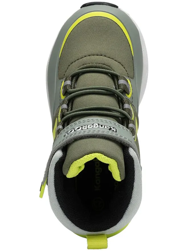 Kangaroos Sneakers·Sneakers High^Sneakers "K-XI Creed" in Grau/ Gelb
