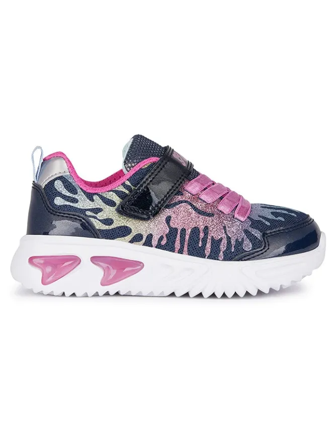 Sneakers "Lights - Assister" in Dunkelblau/ Bunt>Geox