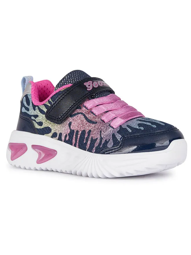 Sneakers "Lights - Assister" in Dunkelblau/ Bunt>Geox