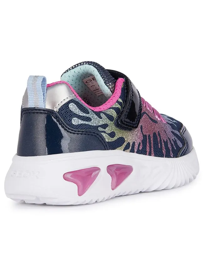 Sneakers "Lights - Assister" in Dunkelblau/ Bunt>Geox