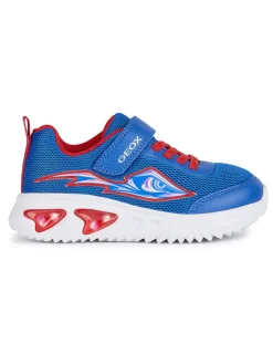 Sneakers "Lights - Assister" in Blau/ Rot>Geox Sale