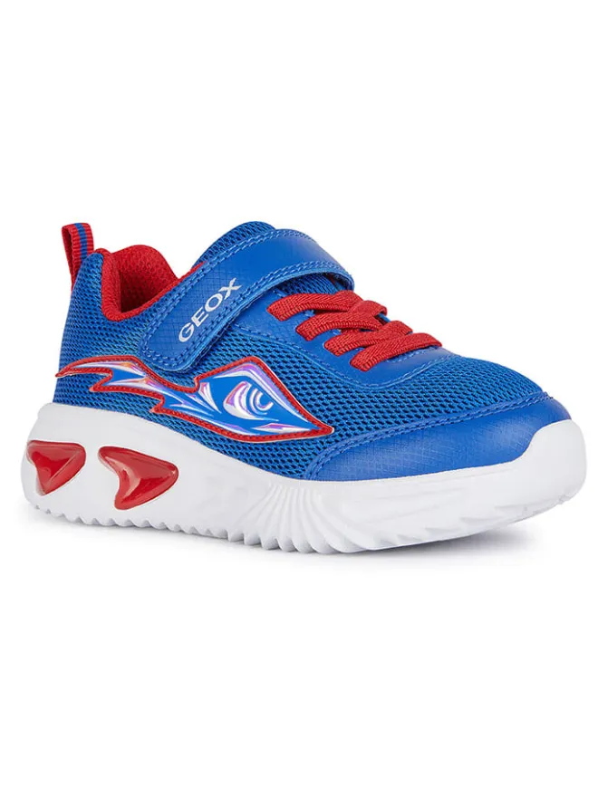 Sneakers "Lights - Assister" in Blau/ Rot>Geox Sale