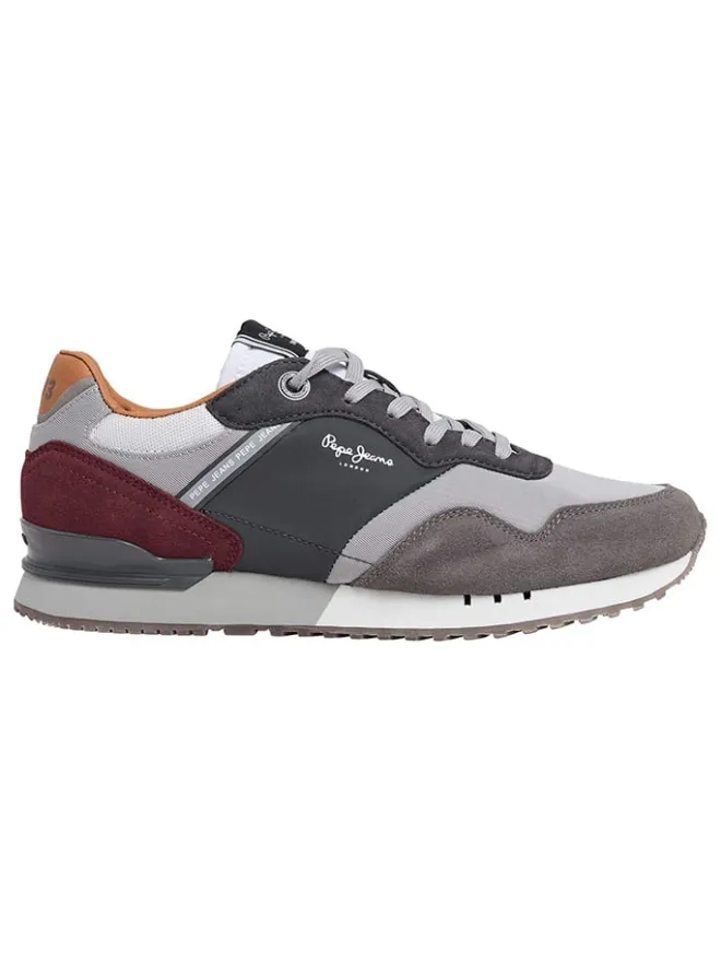 Sneakers "London Brand" in Grau>Pepe Jeans FOOTWEAR Clearance