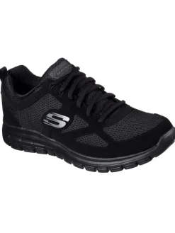 Skechers Schnürschuhe^Sneakers Low BURNS AGOURA in schwarz