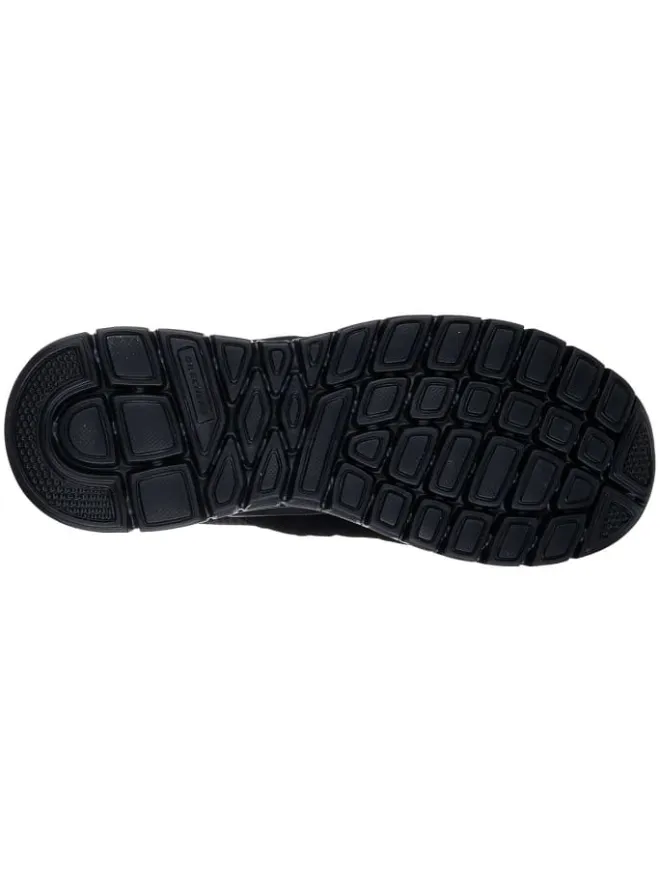 Skechers Schnürschuhe^Sneakers Low BURNS AGOURA in schwarz