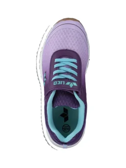 Geka Halbschuhe·Slipper^Sneakers Low in lila/tuerkis