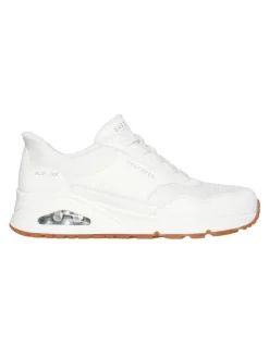 Skechers Halbschuhe·Slipper^Sneakers Low Uno - Banksia in weiß