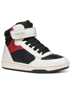 Geox Sneakers·Sneakers High^Sneakers "Maltin" in Weiß/ Schwarz in Weiß/ Schwarz