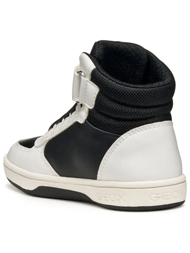 Geox Sneakers·Sneakers High^Sneakers "Maltin" in Weiß/ Schwarz in Weiß/ Schwarz