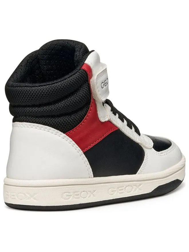 Geox Sneakers·Sneakers High^Sneakers "Maltin" in Weiß/ Schwarz in Weiß/ Schwarz