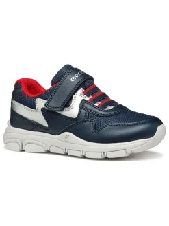 Sneakers "New Torque" in Dunkelblau/ Silber>Geox