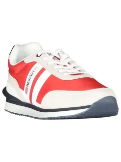 Geographical Norway Sneakers^Sneakers "Orlando" in Beige/ Rot