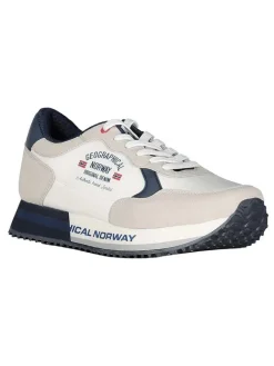 Geographical Norway Sneakers^Sneakers "Ostyle" in Beige/ Weiß