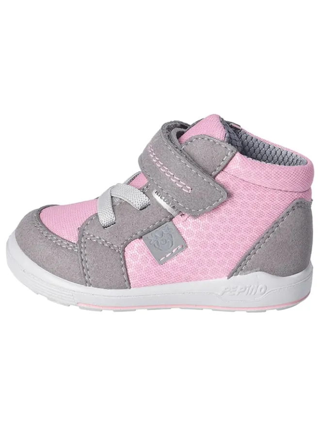 PEPINO Sneakers^Sneakers "Paco S" in Grau/ Rosa