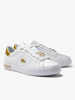 Sneakers "Powercourt 12.0 23 2 Sfa" in Weiß/ Gold>Lacoste Best