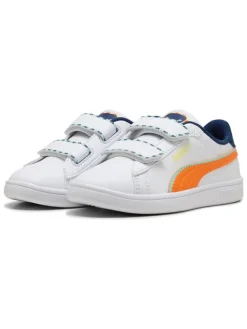 Sneakers " Smash 3.0 Playdate" in Weiß/ Orange/ Dunkelblau>Puma Outlet
