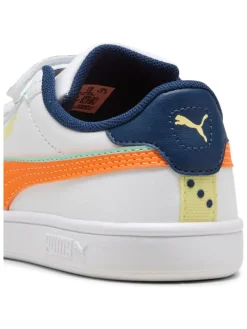 Sneakers " Smash 3.0 Playdate" in Weiß/ Orange/ Dunkelblau>Puma Outlet