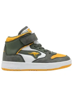 Sneakers "Rim Mid EV" in Khaki/ Senf/ Weiß>Kangaroos Hot