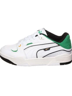 Puma Sneakers^Sneakers "Slipstream Bball" in Weiß/ Grün/ Schwarz