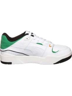 Puma Sneakers^Sneakers "Slipstream Bball" in Weiß/ Grün/ Schwarz