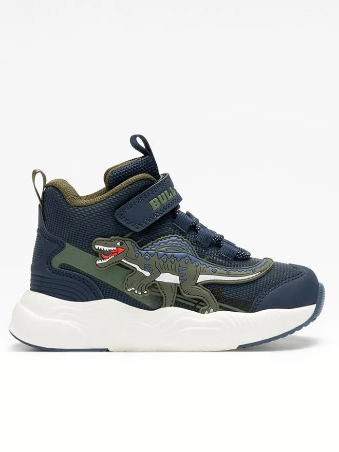 Bull Boys Sneakers·Sneakers High^Sneakers "Spinosauro" in Dunkelblau/ Khaki