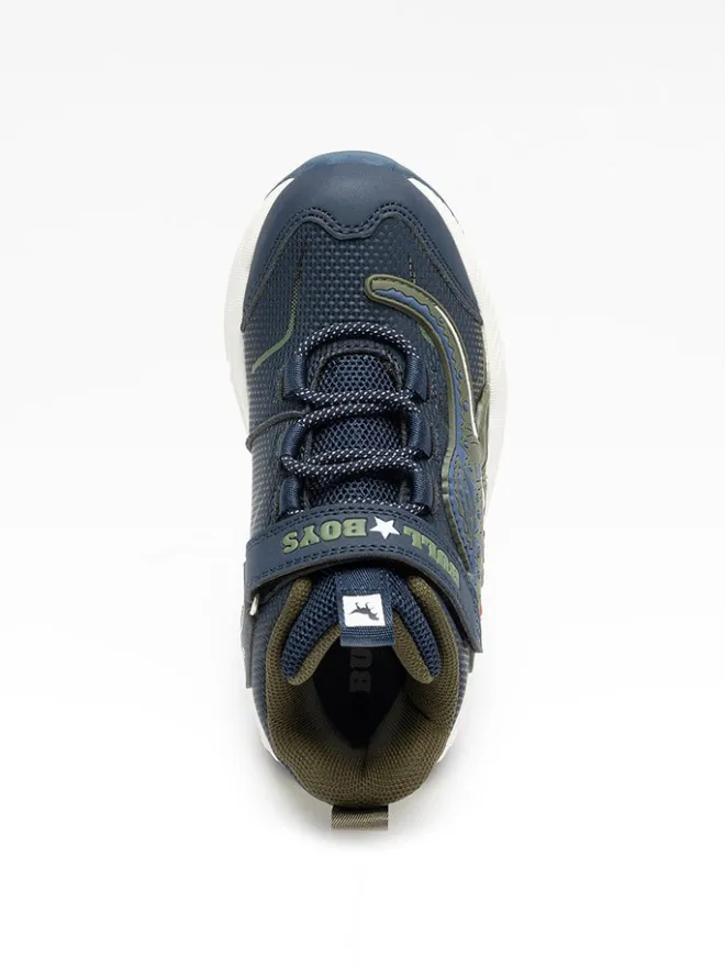 Bull Boys Sneakers·Sneakers High^Sneakers "Spinosauro" in Dunkelblau/ Khaki