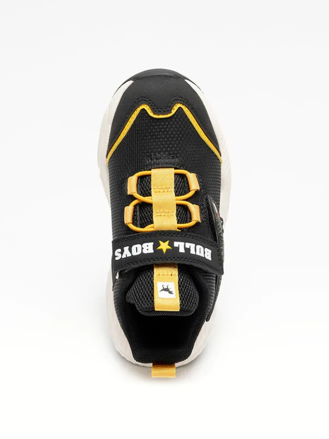 Sneakers "T-REX" in Schwarz/ Gelb>Bull Boys Clearance