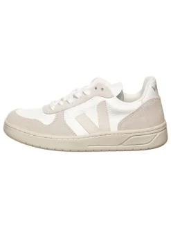 Veja Sneakers^Sneakers "V 10" in Weiß/ Beige