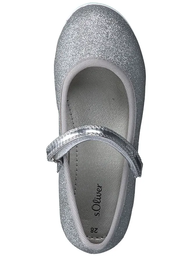 Spangebalerrinas in Silber>s.Oliver Hot