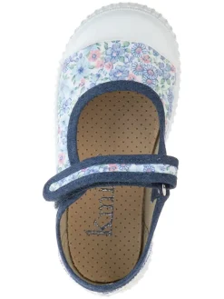 Spangenballerinas in Blau><noscript><img width=