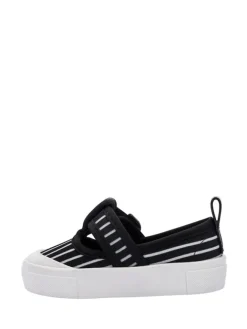 Melissa Halbschuhe|Ballerinas^Spangenballerinas in Schwarz/ Weiß