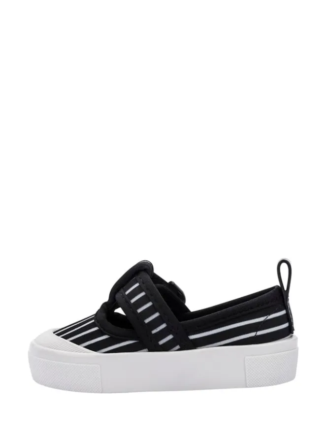 Melissa Halbschuhe|Ballerinas^Spangenballerinas in Schwarz/ Weiß