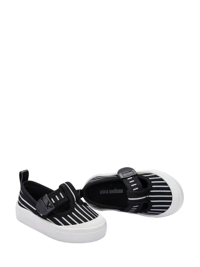 Melissa Halbschuhe|Ballerinas^Spangenballerinas in Schwarz/ Weiß