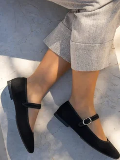 Spangenballerinas in Schwarz>Bellucci Sale