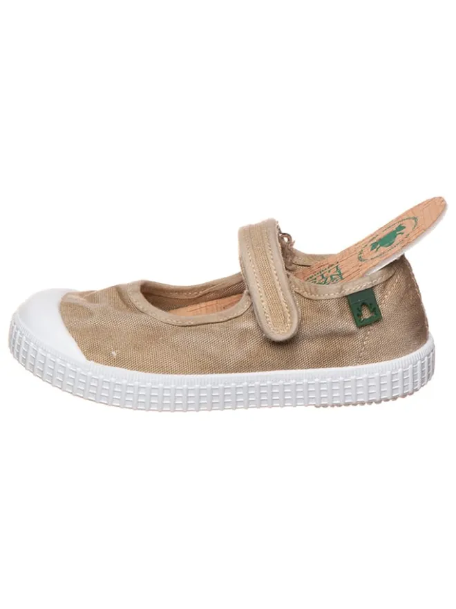 Spangenballerinas "Siringa" in Khaki>El Naturalista Hot