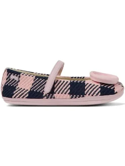 Camper Ballerinas^Spangenballerinas "TWS" in Rosa/ Schwarz