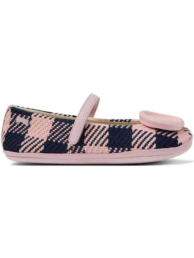 Camper Ballerinas^Spangenballerinas "TWS" in Rosa/ Schwarz