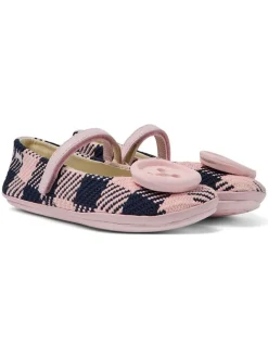 Camper Ballerinas^Spangenballerinas "TWS" in Rosa/ Schwarz