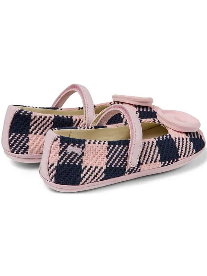 Camper Ballerinas^Spangenballerinas "TWS" in Rosa/ Schwarz