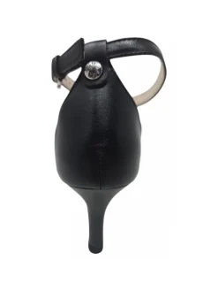 Spangenpump in Schwarz><noscript><img width=