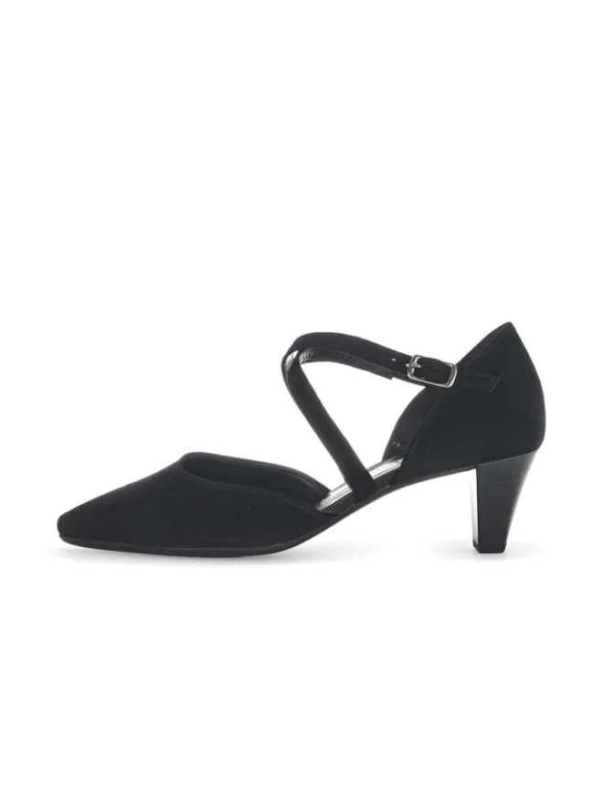 Gabor Pumps^Spangenpumps in schwarz