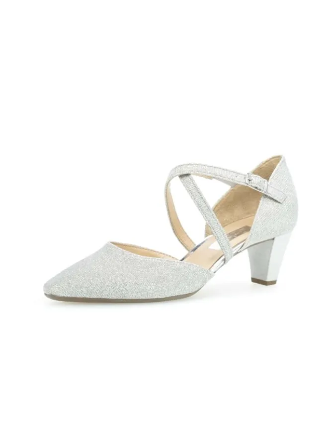 Spangenpumps in silber>Gabor Online
