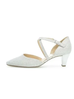 Spangenpumps in silber>Gabor Online