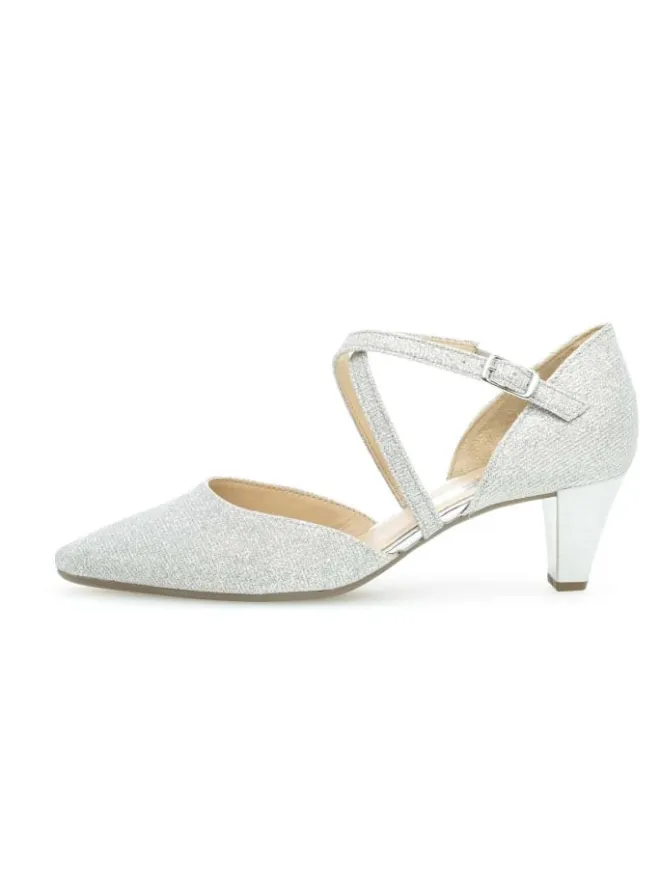 Spangenpumps in silber>Gabor Online