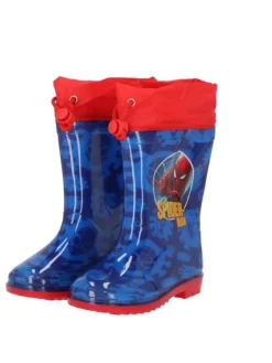 Spiderman Gummistiefel|Gummistiefel^Regenstiefel Wasserdichte Outdoor-Gummistiefel in Blau