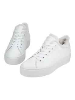 Sportliche Schnürschuhe in Weiß>Paul Green Discount